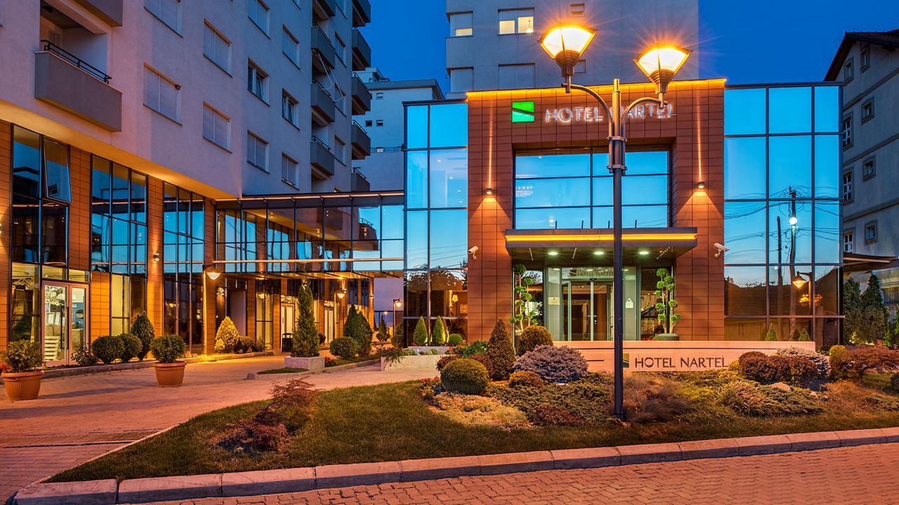 Hotel Nartel Pristina Exterior foto